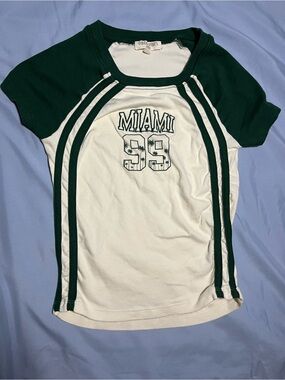 Y2K Good Vibes Miami '99 Baby Tee